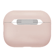 Чехол Uniq LINO розовый, для AirPods Pro 3 - 2