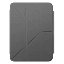 Чехол-книжка Uniq Camden Click для iPad Air 13″ (2024), поликарбонат, серый - 1