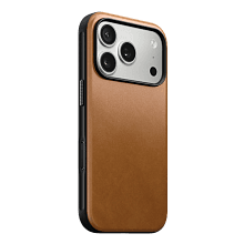 Чехол-накладка Nomad Modern Leather Case для iPhone 17 Pro, кожа, светло-коричневый - 1