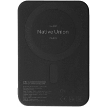 Внешний аккумулятор Native Union Classic Magnetic Qi2 5000 мАч, синий - 1