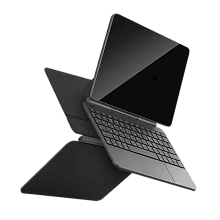 Чехол-клавиатура uBear FlexKey для iPad Pro 13″ (2024/2025), черный - 0