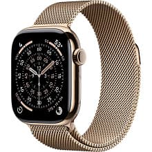Смарт-часы Apple Watch Series 11 GPS + Cellular 42mm (корпус - золотой, ремешок Milanese Loop золотой, размер One Size) - 0