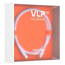 Кабель VLP LITE Color Line USB-C / USB-C, 60Вт 1м, белый - 3