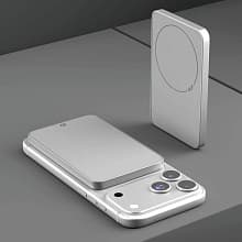 Внешний аккумулятор c БЗУ VLP Diamond Energy, Qi2 5000 мАч, белый - 3