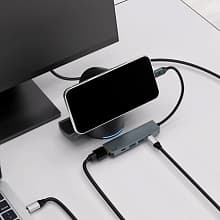 Адаптер мультипортовый VLP Infinity 5 в 1, графитовый - 2