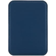 Кардхолдер uBear Split MagSafe, экокожа, синий - 1