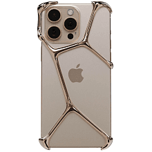 Чехол-накладка YNOT Shell для iPhone 16 Pro Max, нитрид титана - керамическое покрытие, золотой - 0