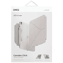 Чехол-книжка Uniq Camden Click для iPad 11 (2025)/10,9″ (2022), поликарбонат, айвори - 3