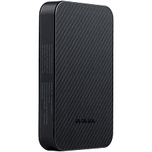 Внешний аккумулятор c БЗУ Pitaka Power Bank Qi2 10000 мАч, черный - 1