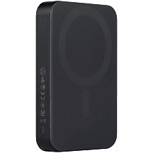 Внешний аккумулятор c БЗУ Pitaka Power Bank Qi2 10000 мАч, черный - 2