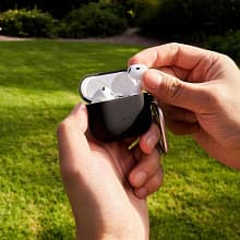 Чехол Elago Silicone Hang case черный, для AirPods 4/4 ANC - 1