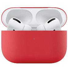 Чехол uBear Touch Case красный, для AirPods Pro - 0