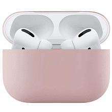 Чехол uBear Touch Case розовый, для AirPods Pro - 0