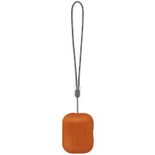 Чехол Uniq LINO оранжевый, для AirPods Pro 3 - 3