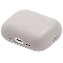 Чехол Uniq LINO серый, для AirPods Pro 3 - 2