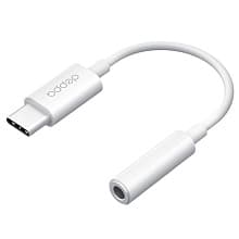 Переходник Deppa Type-C (M) - 3.5 mm jack (F) USB-C / jack 3.5mm, белый - 0