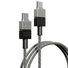 Кабель VLP NEO Phantom USB-C / USB-C, 100Вт 1,5м, серый - 0