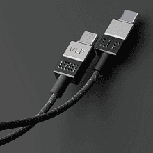 Кабель VLP NEO Phantom USB-C / USB-C, 100Вт 1,5м, серый - 2