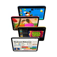 Планшет 2025 Apple iPad 11″ (A16, 128GB, Wi-Fi, голубой) - 3