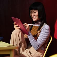 Планшет 2025 Apple iPad 11″ (A16, 256GB, Wi-Fi, голубой) - 3