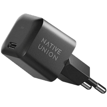 Зарядное устройство сетевое Native Union Fast GaN Charger, 30Вт, черный - 0