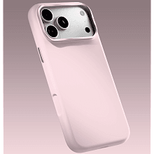 Чехол-накладка VLP Aster Pro Case для iPhone 18 Pro Max, силикон, розовый - 3