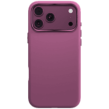 Чехол-накладка VLP Aster Pro Case для iPhone 18 Pro Max, силикон, темная вишня - 0