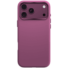 Чехол-накладка VLP Aster Pro Case для iPhone 18 Pro, силикон, темная вишня - 0