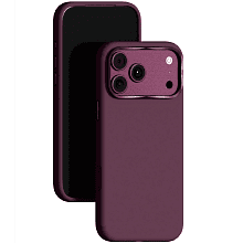Чехол-накладка VLP Aster Pro Case для iPhone 18 Pro, силикон, темная вишня - 1