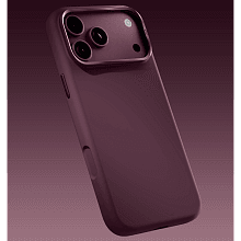 Чехол-накладка VLP Aster Pro Case для iPhone 18 Pro, силикон, темная вишня - 3