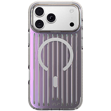 Чехол-накладка VLP Pulse Case для iPhone 18 Pro Max, пластик/термополиуретан, перламутровый - 0