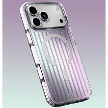 Чехол-накладка VLP Pulse Case для iPhone 18 Pro Max, пластик/термополиуретан, перламутровый - 3