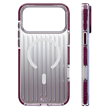 Чехол-накладка VLP Pulse Case для iPhone 18 Pro Max, пластик/термополиуретан, темная вишня - 1