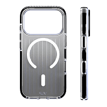 Чехол-накладка VLP Pulse Case для iPhone 18 Pro, пластик/термополиуретан, черный - 1