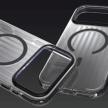 Чехол-накладка VLP Pulse Case для iPhone 18 Pro, пластик/термополиуретан, черный - 3