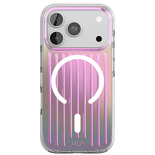 Чехол-накладка VLP Pulse Case для iPhone 18 Pro, пластик/термополиуретан, перламутровый - 0