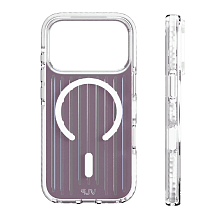 Чехол-накладка VLP Pulse Case для iPhone 18 Pro, пластик/термополиуретан, перламутровый - 1