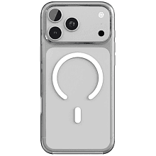 Чехол-накладка VLP Puro Case для iPhone 18 Pro Max, пластик/термополиуретан, прозрачный - 1