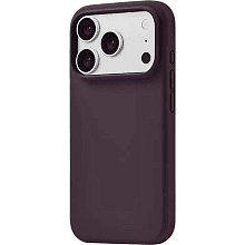 Чехол-накладка uBear Touch Mag Case для iPhone 18 Pro, силикон, бургунди - 1