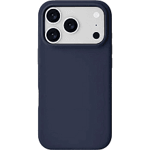 Чехол-накладка uBear Touch Mag Case для iPhone 18 Pro, силикон, темно-синий - 0
