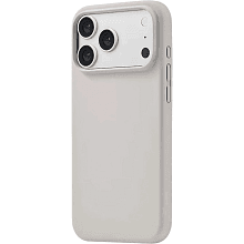 Чехол-накладка uBear Touch Mag Case для iPhone 18 Pro Max, силикон, светлый камень - 1