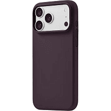 Чехол-накладка uBear Touch Mag Case для iPhone 18 Pro Max, силикон, бургунди - 1