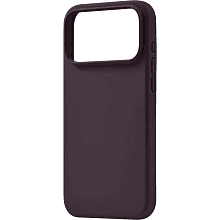 Чехол-накладка uBear Touch Mag Case для iPhone 18 Pro Max, силикон, бургунди - 3