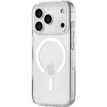 Чехол-накладка uBear Vision Case для iPhone 18 Pro, поликарбонат, прозрачный - 1