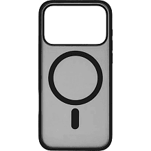 Чехол-накладка uBear Cloud Mag Case для iPhone 18 Pro, силикон, черный - 3