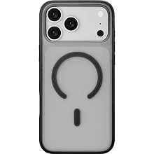 Чехол-накладка uBear Cloud Mag Case для iPhone 18 Pro Max, пластик/термополиуретан, черный - 0