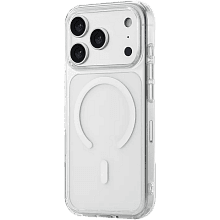 Чехол-накладка uBear Real Mag Case для iPhone 18 Pro, поликарбонат, прозрачный - 1