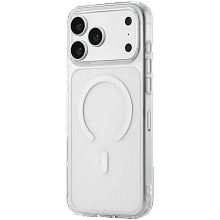 Чехол-накладка uBear Real Mag Case для iPhone 18 Pro Max, поликарбонат, прозрачный - 1