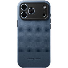 Чехол-накладка Native Union Active Case для iPhone 18 Pro Max, экокожа/полиуретан/микрофибра, синий - 0