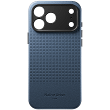 Чехол-накладка Native Union Active Case для iPhone 18 Pro Max, экокожа/полиуретан/микрофибра, синий - 2